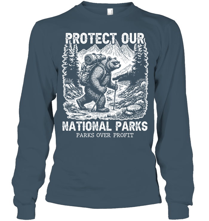 Protect Our National Parks Shirt - ECOBT1326 (black Shirt)