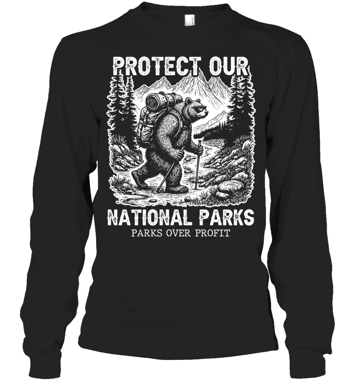 Protect Our National Parks Shirt - ECOBT1326 (black Shirt)
