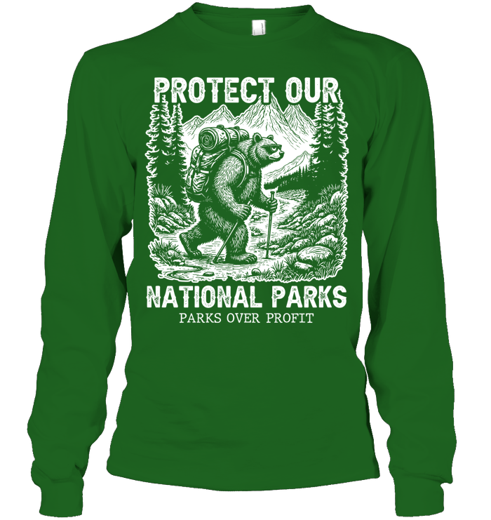 Protect Our National Parks Shirt - ECOBT1326 (black Shirt)