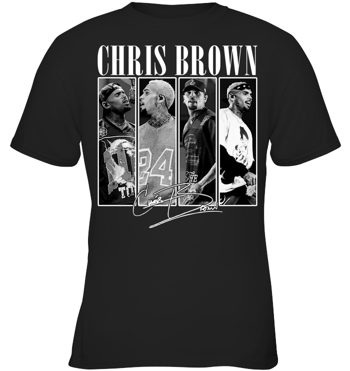 Chris Brown Concert 2025 Shirt - ECOTR4220 (Black Shirt)