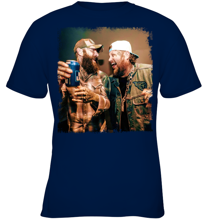 Post Malone Jelly Roll Concert Tour Shirt - ECOLD196 (Black Shirt)