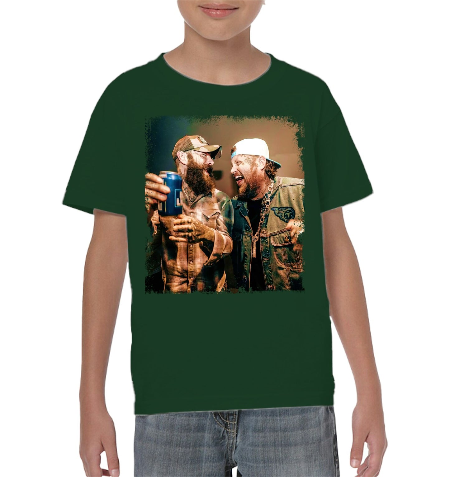 Post Malone Jelly Roll Concert Tour Shirt - ECOLD196 (Black Shirt)