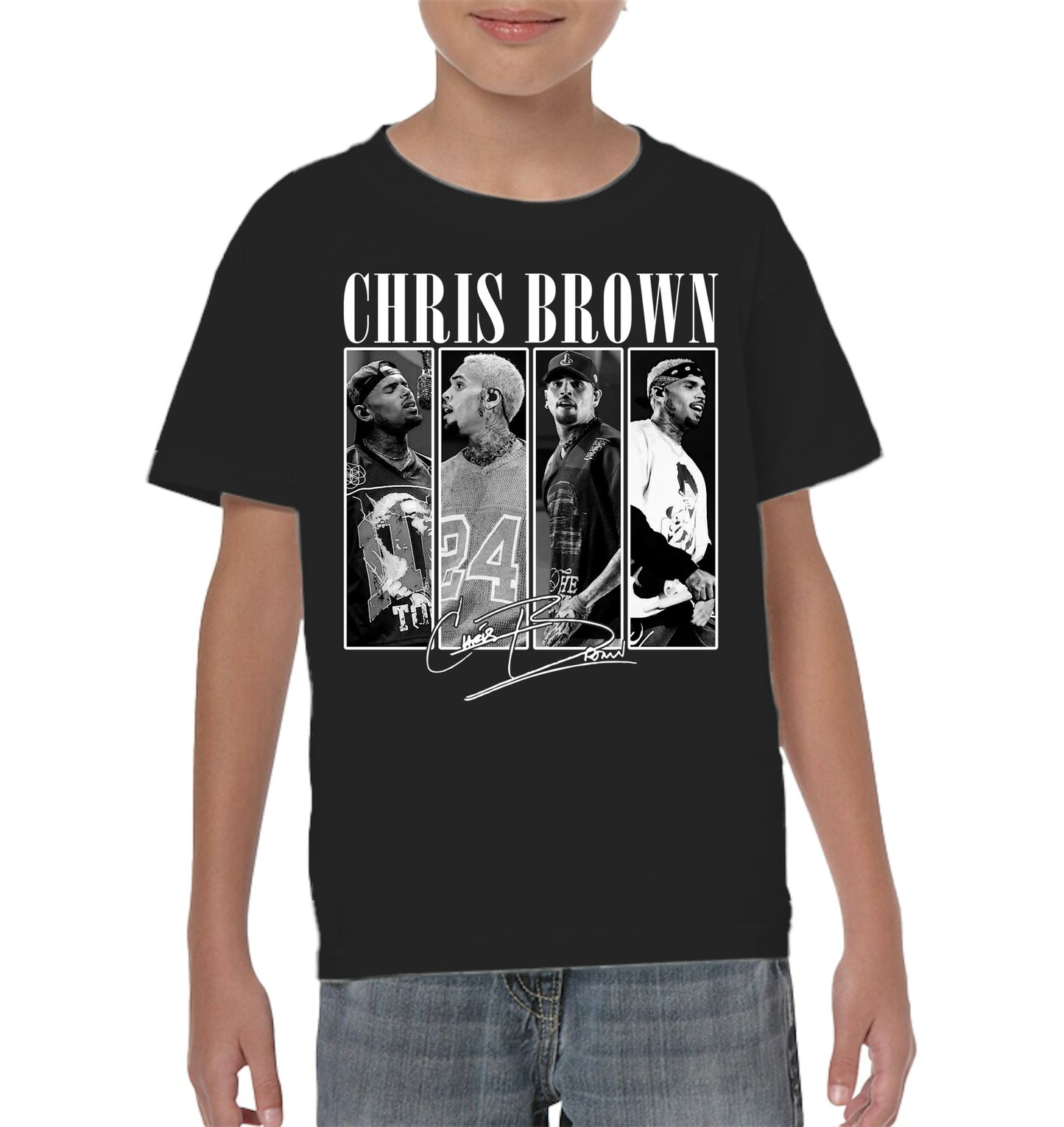 Chris Brown Concert 2025 Shirt - ECOTR4220 (Black Shirt)